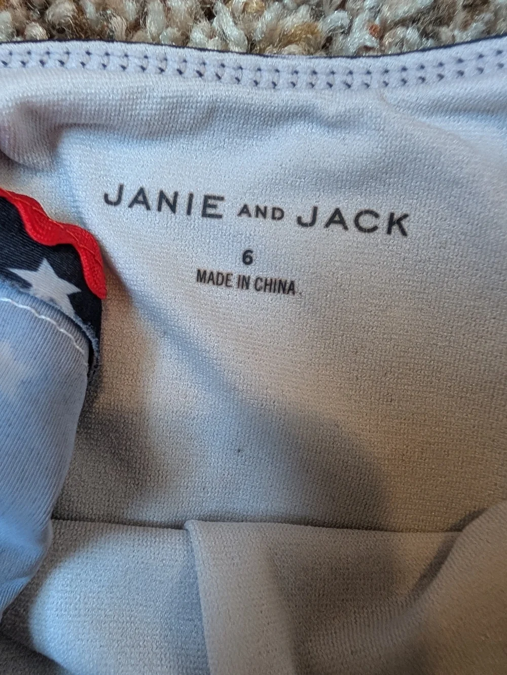 Janie and Jack navy one